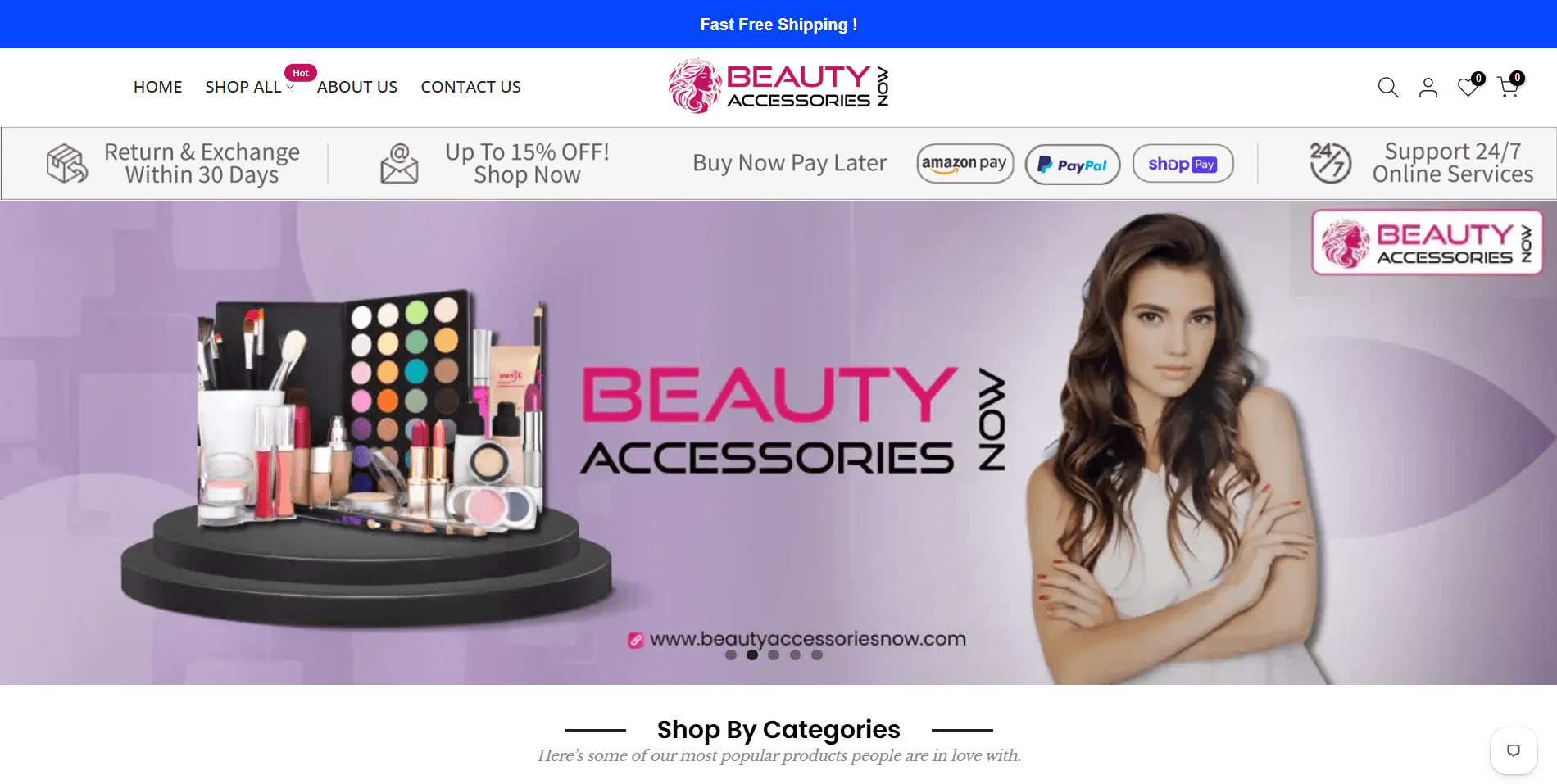 Beauty Accessories Now - Shopify Beauty & Personal Care Store