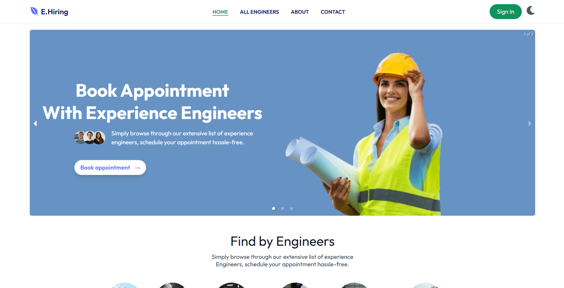 Engineer Hiring App