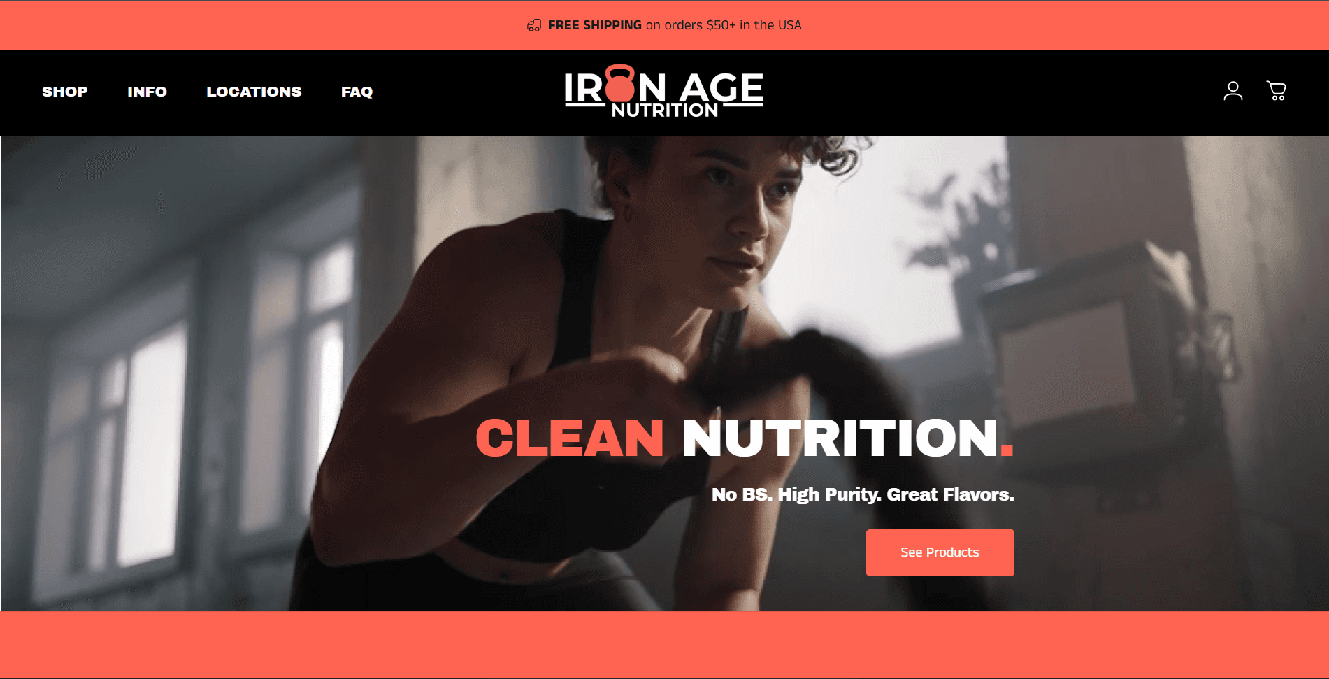 Iron Age Nutrition - Sports Nutrition & Supplements Shopify Store