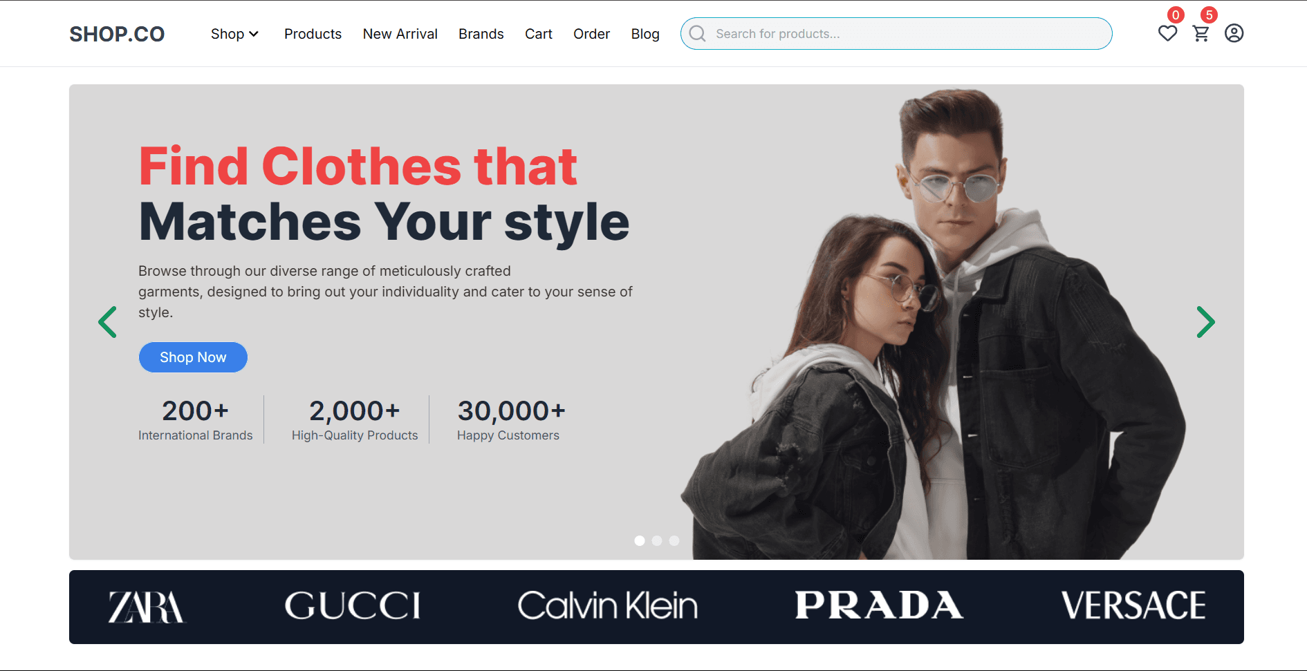 E-commerce App (Shopco)