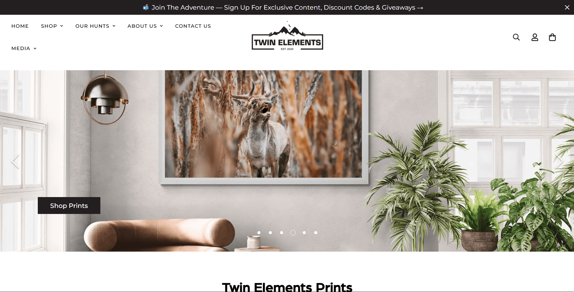 Twin Elements - Hunting, Outdoor Lifestyle & Wildlife Shopify Store