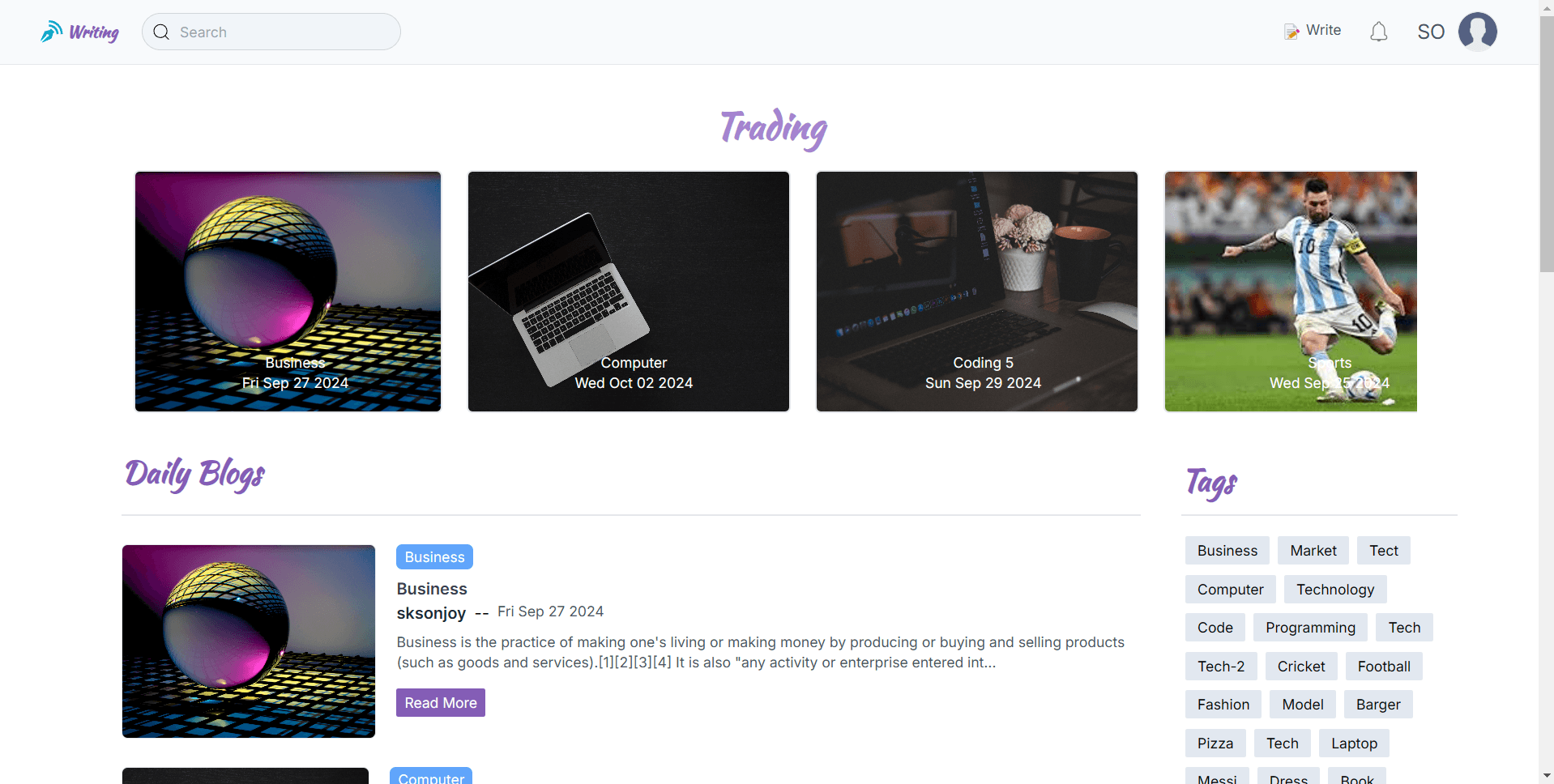 Blog App (Firebase)
