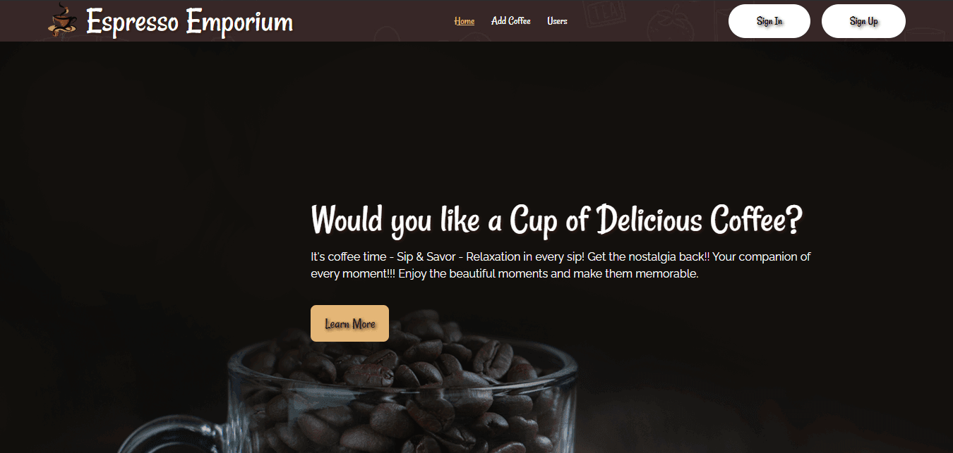 Coffee Store